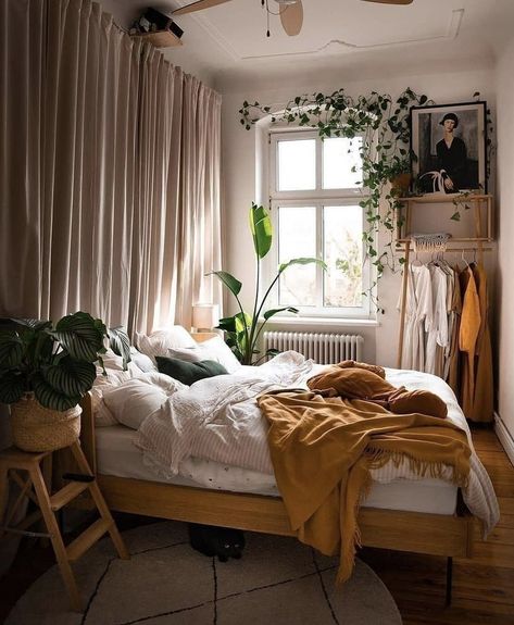 Classy Bedroom Ideas For Women, Scandinavian Style Bedroom, Boho Style Bedroom, Classy Bedroom, Gorgeous Bedrooms, Boho Room Decor, Woman Bedroom, Cute Bedroom Decor, Boho Room