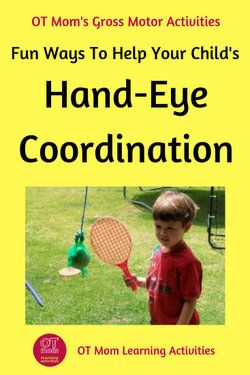 Hand Eye Coordination: ideas and activities to help kids develop this skill! Hand Eye Coordination Activities, Bilateral Activities, Eye Hand Coordination Activities, Visual Motor Activities, Coordination Activities, Bilateral Coordination, Handwriting Activities, Vision Therapy, Hand Eye Coordination