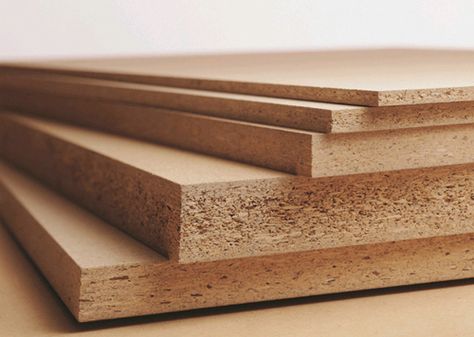 Simplifying Sheet Goods: Particleboard is similar to MDF, but made from larger bits of wood. Particle Wood, Laminated Mdf, Fiber Board, Into The Woods, Solid Wood Furniture, Recycled Wood, Woodworking Tips, Refinishing Furniture, Mdf Wood