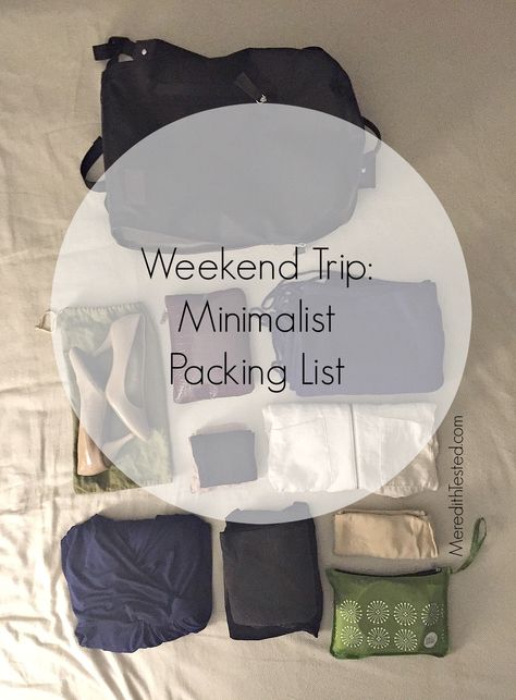 Weekend Trip Carry On Packing, Overnight Trip Packing, Overnight Work Trip Packing, Packing Weekend Trip, Atlanta Packing List, Minimalist Weekend Packing List, 4 Day Trip Packing List Spring, How To Pack For A Weekend Trip In A Backpack, 2 Night Packing List