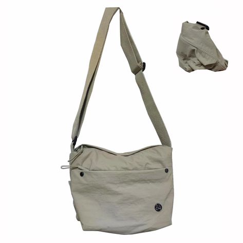 PRICES MAY VARY. Small Size: 6.6" high×10.2"long(top)7.8"(botton)×4.3"wide, 0.5lb. Causal unisex crossbody hobo bag is stylish and functional, suitable for various occasions, everyday use, vacation, running errands, commuting, shopping, traveling, trip Versatile: This crossbody bag is suitable for both men and women, cute and simple design making it sleek and modern, a practical choice for everyday use. Casual nylon crossbody bag, with 55 inch long adjustable shoulder strap, soft cutton wide str Uniqlo Pants, Hobo Crossbody Bag, Black And White Shoes, Dark Blue Jeans, Small Crossbody Bag, Small Crossbody, Bag For Women, Casual Bags, Compact Design