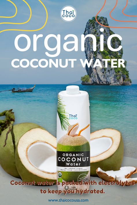 Thai Coco’s Organic Coconut Water is the perfect pick-me-up, packed with electrolytes to keep you hydrated. Ideal for adding to smoothies or cocktails, it’s USDA Organic, vegan-friendly, and sugar-free. Ethically sourced and naturally grown in Thailand. No Sugar, Get Moving, Fashion Toys, Medical Care, Usda Organic, Candy Recipes, International Recipes, Coconut Water, Active Lifestyle