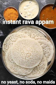 Tiffin Ideas, Sambhar Recipe, Chilli Pickle, Appam Recipe, Rice Pancakes, Idli Recipe, Homemade Custard, Breakfast Recipes Indian, Dosa Recipe