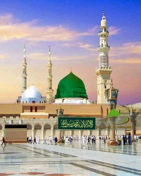 Masjid Nabvi, Madina Munawara, Madina Sharif Beautiful Pic, Aesthetic Blurry Mirror Selfie, Madina Sharif, Karbala Pictures, Green Dome, Eid Milad, Conceptual Photo