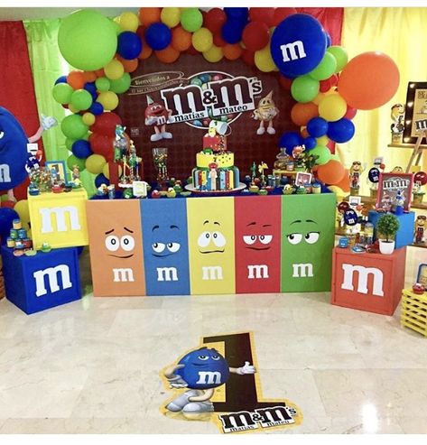 M And M Party Theme, M&m Theme Birthday Party, M&m Classroom Theme, M&m Themed Party, M&m Theme Party Ideas, M And M Birthday Party Ideas, M&m Party Decorations, M&m Decorations, M&m Treats