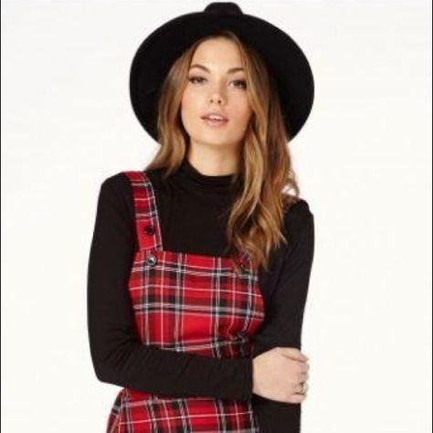 2000’s Plaid Jumper Dress. Plaid Jumper Dress, Plaid Jumper, Plaid Dress, Fall Winter Fashion, Cute Dress, Jumper Dress, Bring It, Forever 21 Dresses, 21 Dresses