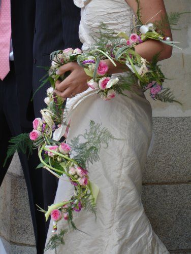 Non Religious Wedding Ceremony, Silk Flower Crown, Alternative Wedding Bouquet, Unique Bridal Bouquets, Unique Wedding Bouquet, Cascading Wedding Bouquets, Flower Girl Bouquet, Unusual Weddings, Bridal Bouquet Flowers