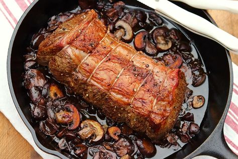 Need a foolproof method for cooking tender, buttery beef tenderloin? My go-to method includes a cost-saving option to the pricey cut along with two sauce options. Recipe For Beef Tenderloin, Tenderloin With Mushroom Sauce, Au Jus Recipe, Beef Tenderloin Recipes, Beef Tenderloin Roast, Tenderloin Roast, Tenderloin Recipes, Smoked Ribs, Beef Tenderloin