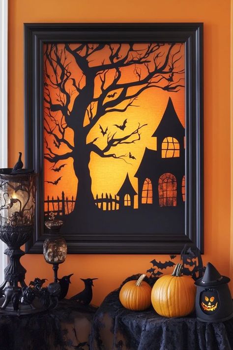 "Transform your walls with DIY Halloween Wall Art! 🖼️🎃 Ideal for adding a personal and spooky element to your Halloween setup. 🌿✨ #SpookyWallArt #DIYHalloween #WallDecor" Spooky Wall Decor, Halloween Setup, Wall Decor Diy, Halloween Wall Art, Halloween 2, Diy Halloween, Diy Wall Decor, Halloween Diy, Decor Diy