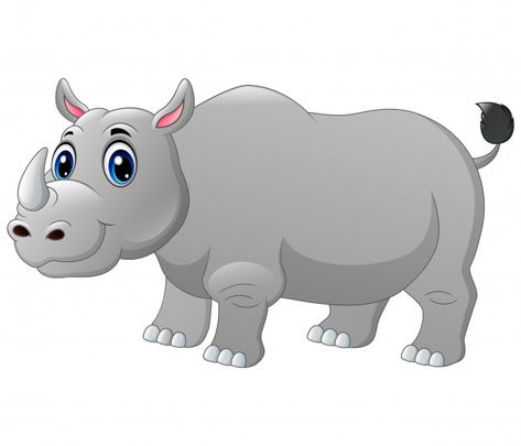 Rhino Cartoon, Zoo Boo, Animal Illustration Kids, Forest Cartoon, Animal Templates, Preschool Coloring Pages, Diy Christmas Tree Ornaments, Tropical Animals, Easter Coloring Pages