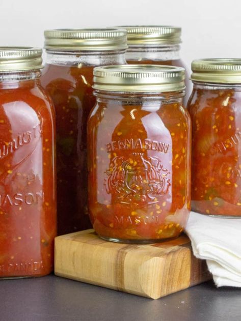 Homemade Chili Sauce Chili Starter Canning Recipe, Chili Sauce Recipe Canning, Canning Chili, Sweet Chilli Sauce Recipe, Chili Starter, Homemade Chili Sauce, Homemade Sweet Chili Sauce, Can Tomatoes, Sweet Chili Sauce Recipe