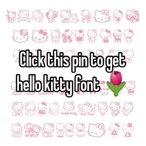 #hellokittycollection #fonts #fontlove #fontobsessed #fontfinds Hello Kitty Font, Jar Of Happiness Template, Spiderman Pixel Art, Hello Font, Keyboard Themes Wallpaper, Cool Text Symbols, Cute Text Symbols, Easy Flower Drawings, Emoji Combinations