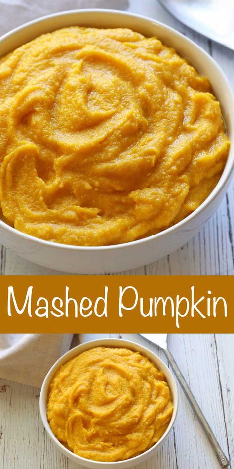 Mashed Pumpkin Recipes, Mashed Pumpkin, Pumpkin Mash, Cook Pumpkin, Best Lunch Recipes, Pumpkin Recipes Healthy, Mashed Potatoes Recipe, Pumpkin Dishes, Creamy Mash