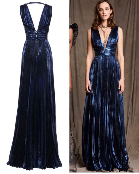 Feyre Inspired Dress, Starfall Ball Gown, Night Court Dress Aesthetic, Blue Goddess Dress, Gossamer Dress Feyre, Night Court Attire, Blue Glam Dress, Acotar Dress Ideas, Nesta Dress Acotar