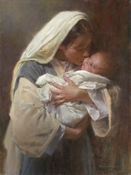 Kissing the Face of God by Morgan Weistling--this melts my heart... Morgan Weistling, Face Of God, Drawing Hair, Mama Mary, Blessed Mother Mary, Mary And Jesus, Madonna And Child, Blessed Virgin, Blessed Virgin Mary