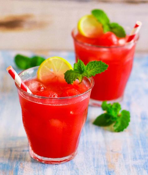 Watermelon Lime Agua Fresca, Best Chicken Ever, Cooks Illustrated Recipes, Spicy Cocktail, Tasty Drinks, Watermelon Ice, America's Test Kitchen Recipes, Agua Fresca, Artisan Food