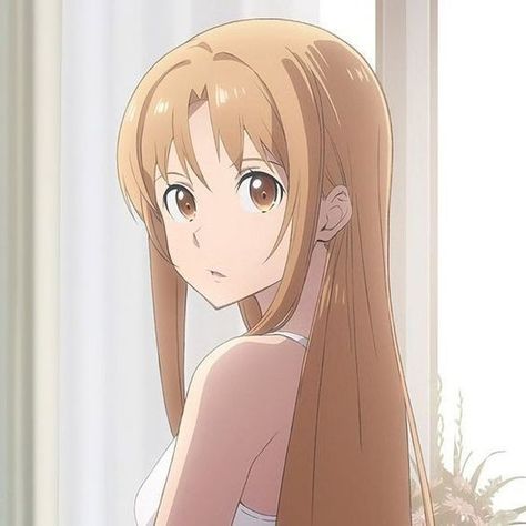 Asuna Manga Icon, Asuna Yuuki Pfp, Asuna Pfp, Asuna Yuuki Icons, Asuna Sao, Sao Anime, Asuna Yuuki, Kirito Asuna, The Ancient Magus Bride