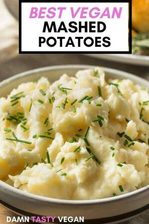 Easiest and best vegan mashed potato recipe ever.  How to cook vegan mashed potatoes in the instant pot (pressure cooker).  Which vegan milk is best to use for mashed potatoes.  How to make fluffy, whipped easy vegan mashed potatoes.  #vegan #veganhoildayrecipes #veganthanksgiving #potatoes #instantpot Mashed Potatoes Vegan, Potatoes In The Instant Pot, Instant Pot Mashed Potatoes, Mashed Potato Recipe, Vegan Mashed Potatoes, Perfect Mashed Potatoes, Easy Mashed Potatoes, Best Mashed Potatoes, Mashed Potatoes Recipe