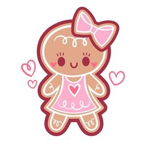 Silhouette Design Store - Search Designs : Gingerbread girl Gingerbread Man Designs, Gingerbread Template, Pastel Gingerbread, Gingerbread Woman, Girl Gingerbread, Xmas Stickers, Pink Gingerbread, Xmas Sticker, House Decals