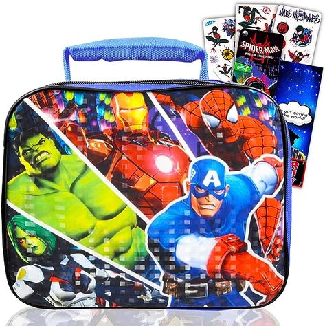 Included components: Avengers school supplies, Avengers lunch boxes for boys kids, Avengers lunch box, Avengers lunch box set, Avengers lunch box for toddlers, Avengers travel lunch, Avengers gift set, Avengers lunch bag, Superhero lunch box, Avengers lunch container, marvel lunch bag Spiderman Stickers, Travel Lunches, Travel Lunch, Lunch Box Set, School Lunch Box, Lunch Containers, Lunch Boxes, School Lunch, Bag Set