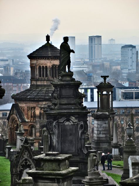 https://flic.kr/p/2eRexph | Glasgow Cathedral and Necropolis | Glasgow Cathedral and Necropolis Necropolis Glasgow, Glasgow Aesthetic, Glasgow Bucket List, Glasgow Photography, Grave Statues, Victorian City, Glasgow Necropolis, Gothic Academia, Glasgow Cathedral