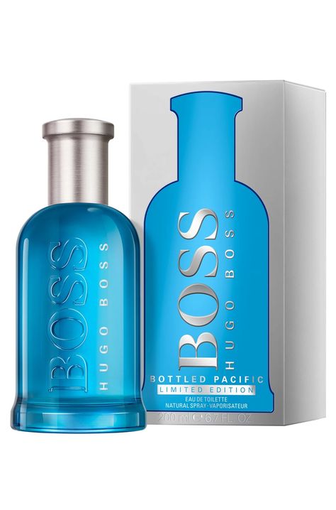 BOSS - BOSS Bottled Pacific Limited Edition eau de toilette 200ml Hugo Perfume, Hugo Boss Perfume, Boss The Scent, Fresh Perfume, After Sun, New Fragrances, Floral Scent, Bb Cream, Fragrance Notes