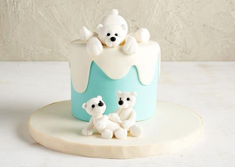 I’m so very proud to tell you that my Craftsy Class has been launched this week. Creating this class has been a dream come true and my biggest milestone achievement so far. I have never been more proud of something. Get 50% off on my newest class... Arctic Cake, Polar Bear Cake, Fondant Cake Tutorial, Penguin Cakes, Bear Cake Topper, Christmas Cake Designs, Polar Bear Christmas, Bear Cake, Fondant Animals