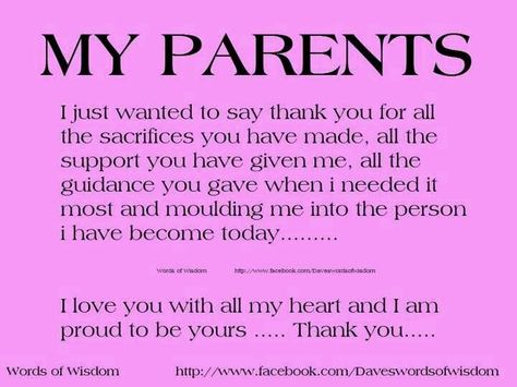 To my parents Thanking Parents On My Birthday, Wedding Speech For Parents, Thank You To My Parents, Thank You Parents Quotes, Thank You Quotes For Parents, To My Parents Quotes Thank You, Thankful For Parents Quotes, Anniversary Message For Parents From Daughter, Parent Anniversary Quotes