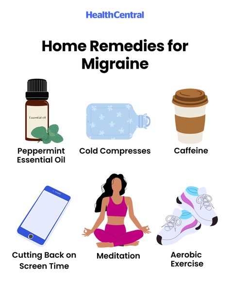 Simply searching the term “migraine home remedies” will get you something like 155 million hits. What really works? What doesn’t? Experts gave their seal of approval on these super reliable options that will actually help. Find more expert-backed migraine treatments. What Causes Migraines, Essential Oils For Migraines, Natural Migraine Relief, Migraine Attack, Migraine Pain, Migraine Prevention, Meditation Exercises, Seal Of Approval, Chronic Migraines