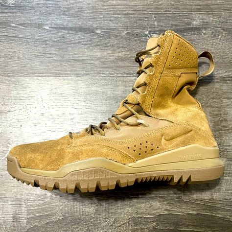 Nike SFB Field 2 8" Leather Boots Nike Sfb, Mens Style, Leather Boots, Combat Boots, Size 12, Nike, Boots, Fashion Trends, Leather