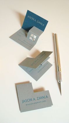 Architecture Business Cards, Buisness Cards, Name Card Design, Visiting Card Design, Business Card Design Creative, Graphic Design Business, Business Card Inspiration, 카드 디자인, Cool Business Cards