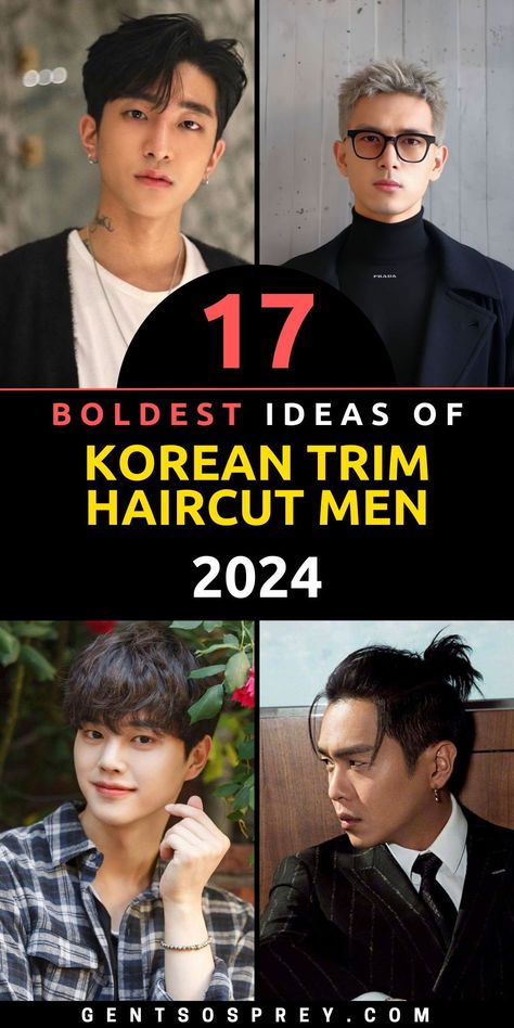 Dive into the world of Korean-inspired grooming with our guide to the top 17 trim haircut ideas for men in 2024. From clean and classic to modern and trendy, our curated collection offers a diverse range of options to suit every grooming preference. Whether you prefer a long trim with an undercut or a short and sleek style, we have the perfect haircut idea to elevate your look and showcase your unique sense of style. Korean Center Parting Men, Asian Men Perm Hairstyles, Korean Haircut For Men, Kpop Haircut Men, Haircut For Men Asian, Korean Mens Hairstyles, Korean Hairstyle Men Long, Long Trim Haircut Men, Korean Male Hairstyles