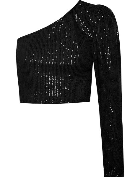 This item fits true to sizeAmaka is 1.72 m and is wearing size XS. Black Top Sparkly, Glitter Tops Outfit Party, Black Sparkly Crop Top, Glitter Top Outfit Party, Black Glitter Outfit, Black Sparkly Outfit, Sparkle Outfit Party, Rep Outfits, Sparkle Top Outfit