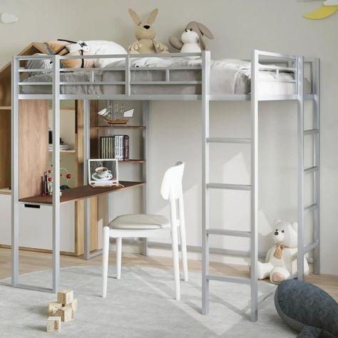 💥💥�💥 This modern metal bunk bed with study table is certainly a stunning addition to your room. Make your sleeps cozy with our Kyndell Bunk Bed ✅️Dimensions: 72" Height x 78" Length x 42" Depth all are in inches ✅️ Customizable 🚛 FREE DELIVERY ACROSS PAKISTAN ✅️ Grab yours @creativehomefurnishing ✅️Shop Now: https://creativehomefurnishing.com/products/kyndell-bunk-bed-1 #bunkbed #bunker #metalbunkbeds #bunkwithstudytable#bedroominterior #kidsbunkbeds ##bedroomdecor #bedroomfurniture #mo... Bunk Bed With Study Table, Bunk Bed Dimensions, Metal Bunk Bed, Metal Bunk Beds, Bed Dimensions, Kids Bunk Beds, Study Table, Bunk Bed, Home Office Desks