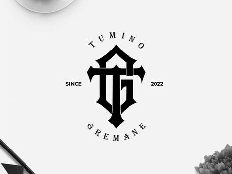 Tg Logo Design Lettering, Monogram Logo Ideas, Initial Logo Ideas, Tattoo Logo Design, Initials Logo Letters, Dr Logo, Gt Logo, Secret Handshake, Logo Design Inspiration Creative