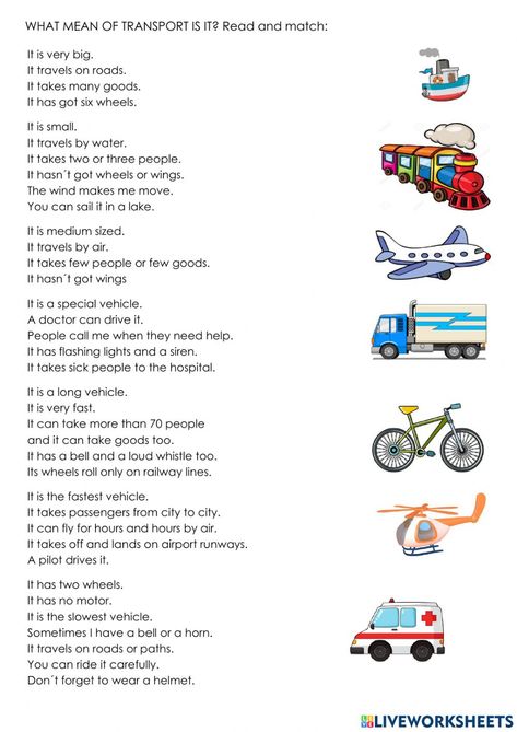 Transport Through Time Grade 4, Transport Worksheet For Grade 1, Transportation Worksheet Grade 2, Transportation Activity, Vehicles Worksheets Kindergarten, Vehicles Worksheet, Means Of Transport, Transport Worksheets For Kids, Transportation Activities For Kids