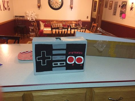 Nintendo controller piñata Nintendo Controller, Diy Pinata, Game Controller, Almond Nails, Nintendo, Almond, Nails, Electronic Products