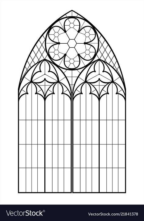 Palace Architecture, Gothic Medieval, Gothic Windows, Motif Art Deco, Medieval Gothic, Architecture Background, Arte Sketchbook, Gothic Architecture, Stained Glass Window