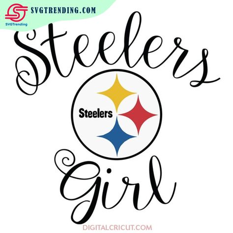 Steelers Svg, Pittsburgh Steelers Shirts, Pittsburgh Steelers Logo, Steelers Girl, Go Steelers, Nfl Memes, Nfl Svg, Football Svg, Football Logo