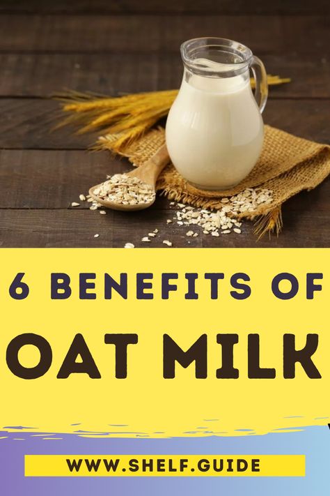 Oat Milk Benefits, Healthy Milk Recipes, Oat Milk Smoothie, Protein Drink Recipes, Oat Milk Recipe, How To Make Oats, Milk Benefits, Healthy Milk, Oat Smoothie