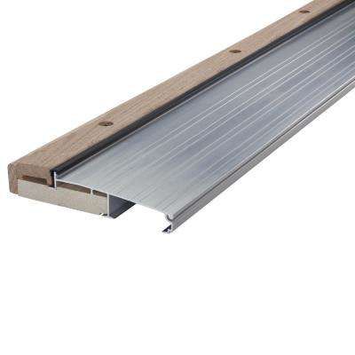 3 ft. x 5-5/8 in. x 1-1/8 in. Oak/Aluminum Threshold Exterior Door Threshold, Home Depot Doors, Door Overhang, Door Thresholds, Door Weather Stripping, Door Sweep, Hardwood Doors, Aluminium Doors, Wood Interiors