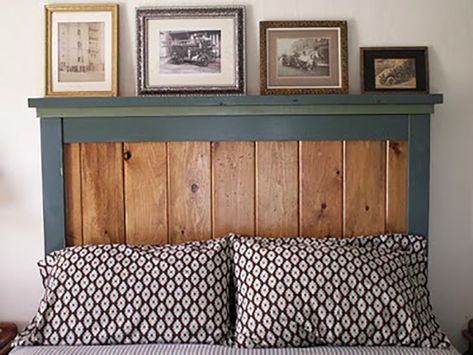 Pallet Headboards, Shiplap Headboard, Shiplap Ideas, Plank Headboard, Beauty Bedroom, Farmhouse Headboard, Farmhouse Diy Projects, Diy Headboard Upholstered, Creative Diy Projects