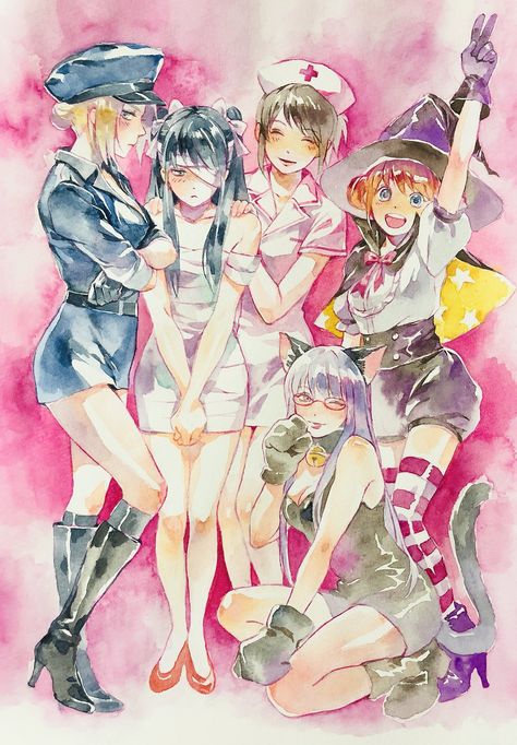 Tsukki Kyubei Otae Kagura Sacchan (@hnkn_556) Sarutobi Ayame, Diamond Perfume, Kagura Gintama, Gin Tama, Mini Drawings, Vocaloid, Watercolor Art, Manga Anime, Geek Stuff