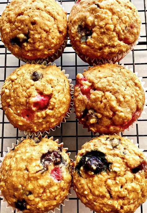 Protein Breakfast Muffins, High Fiber Muffins, Fiber Muffin, High Fiber Breakfast, Breakfast Muffin, Healthy Breakfast Muffins, High Fiber Diet, Fiber Rich Foods, High Protein Breakfast