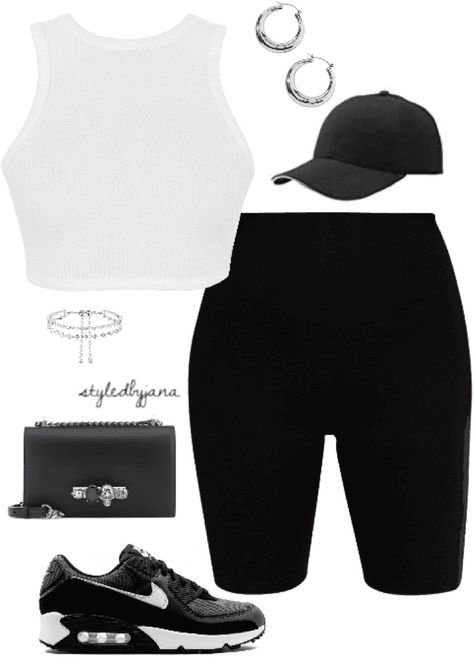 #hiking #casual #outfitideas Hiking Outfit Summer Black Women, Hiking Outfit Black Women, College Girl Fashion, Hiking Fits, Weekend Outfits, Fall Closet, Woman Outfit, Summer Hiking Outfit, Fits Inspo