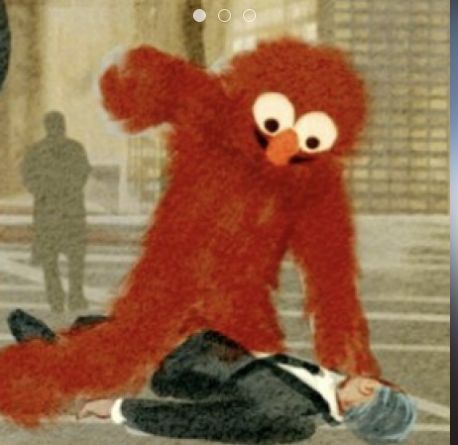 Funny Elmo Picture, Cursed Elmo Images, Cursed Elmo, Elmo Pictures, Elmo Memes, Elmo Wallpaper, Elmo World, Goofy Drawing, Funny Pix