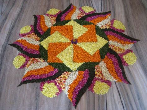 50 Best Rangoli Designs Art and Patterns With Pictures | Style At Life Diwali Designs, Onam Pookalam Design, Best Rangoli Design, Rangoli Designs For Diwali, Pookalam Design, Rangoli Designs For Competition, Indian Rangoli Designs, Rangoli Diwali, Diwali Design