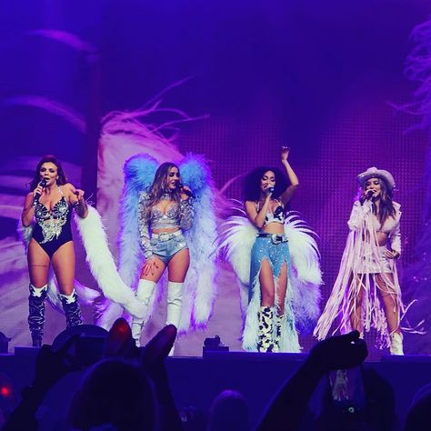 There wings were made to fly Little Mix Glory Days, Denim Mini Skirt Outfit, Little Mix Outfits, Litte Mix, Denim And Diamonds, Looks Country, Jesy Nelson, Perrie Edwards, Glory Days