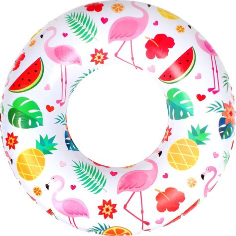 Colorful pool float Cute Pool Floats, Pool Tube, Swimming Pool Toys, Pool Floaties, Swimming Ring, Toys For Tots, Logo Samples, Glazed Donut, Swim Ring