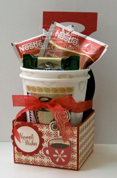 Christmas Gift | Insulated Cups | Packets of Hot Cocoa | Gourmet Chocolate Bar | Last Minute Gifts Molasses Cookie, Mini Coffee Cups, Mini Cups, Warmest Wishes, Christmas Craft Fair, Treat Holders, Cheer Gifts, Coffee Cards, Card Board